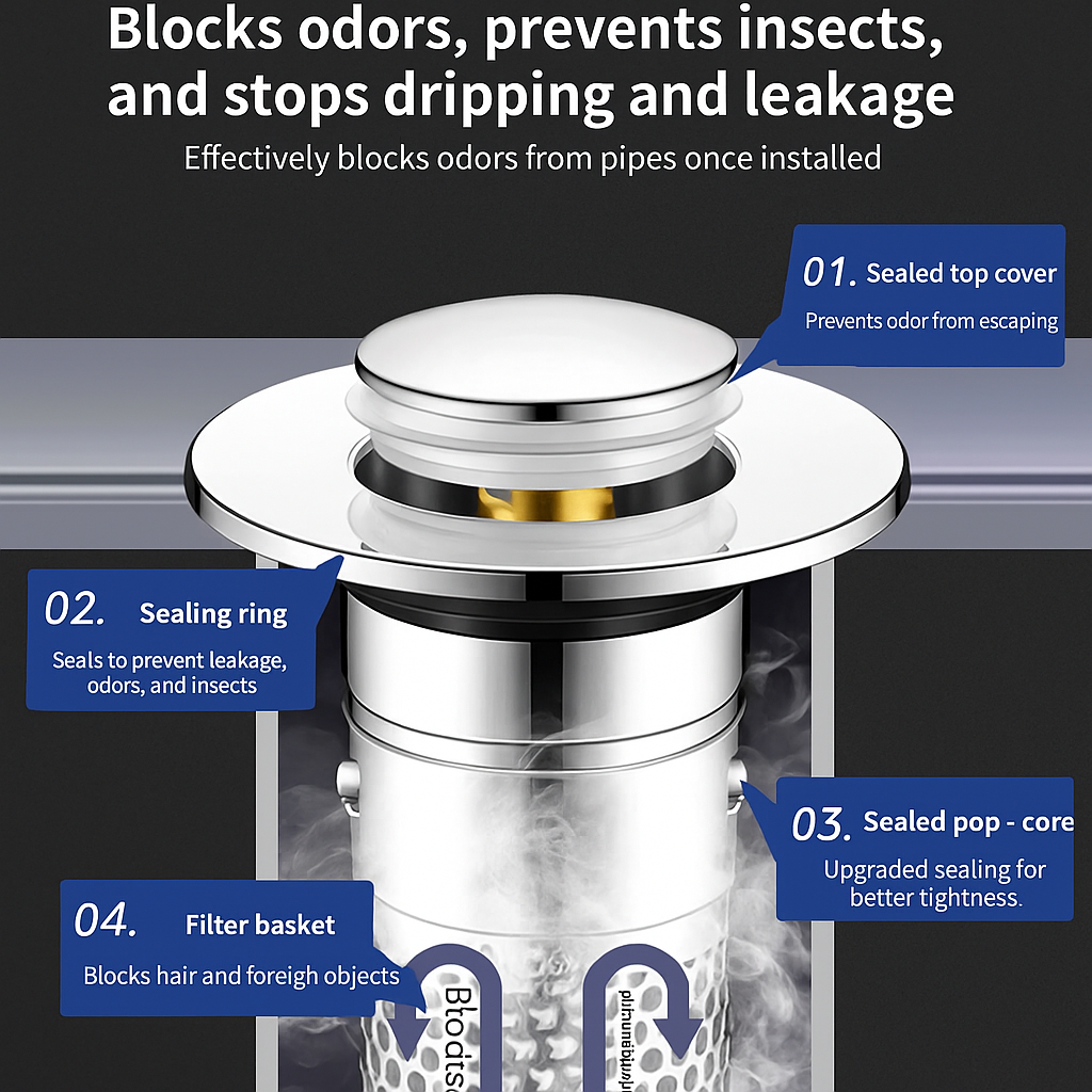 Sink Drain Stainer
