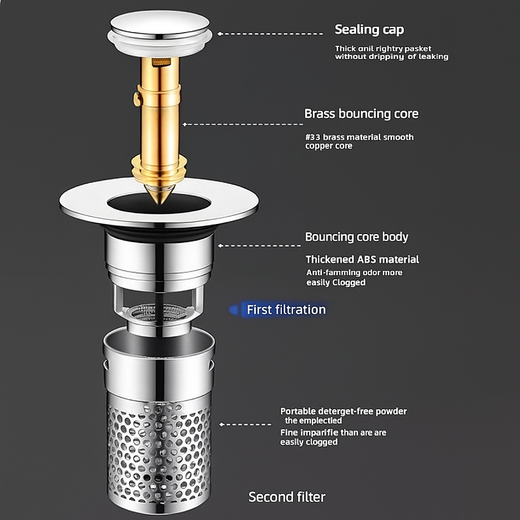 Sink Drain Stainer
