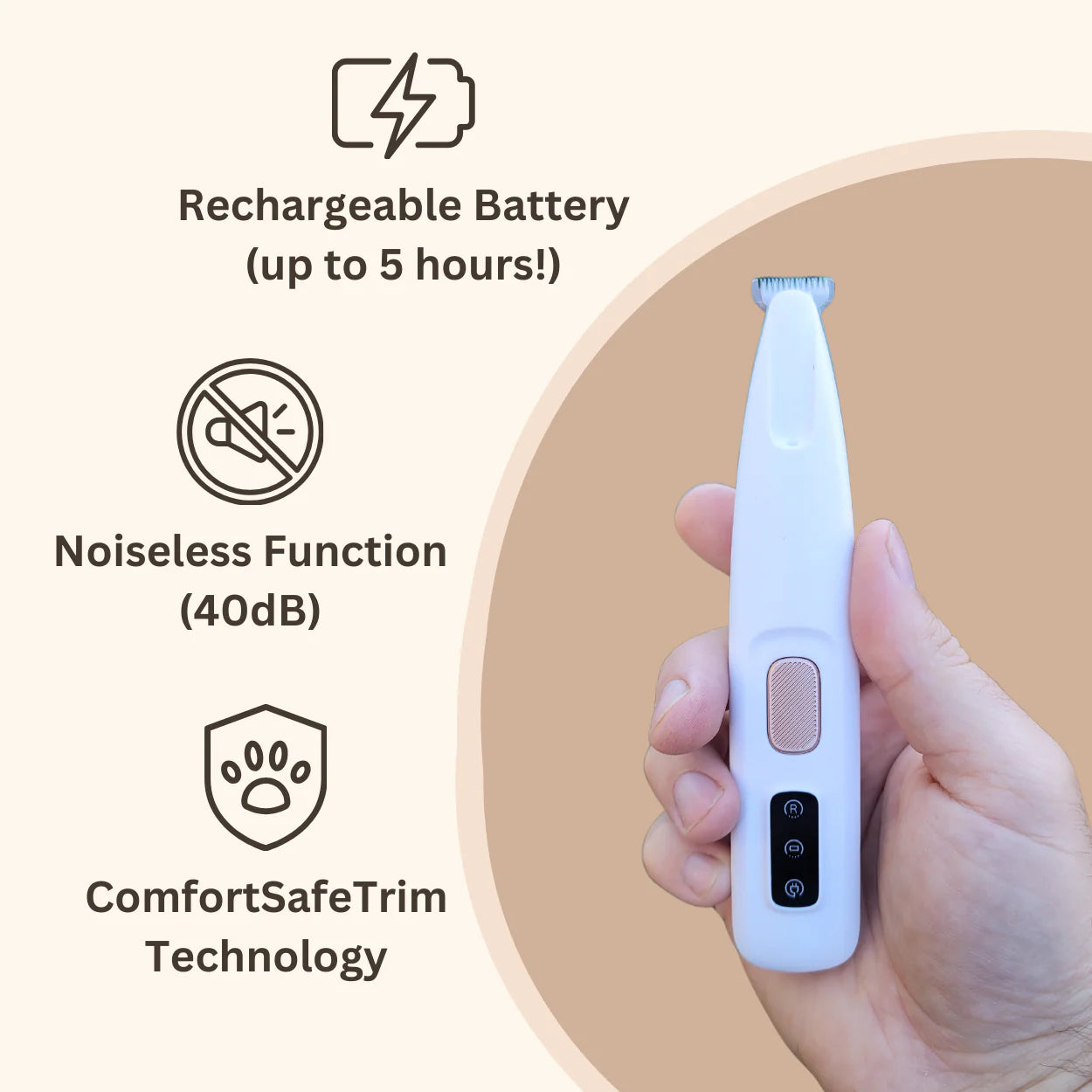 LED Pet Claw Trimmer