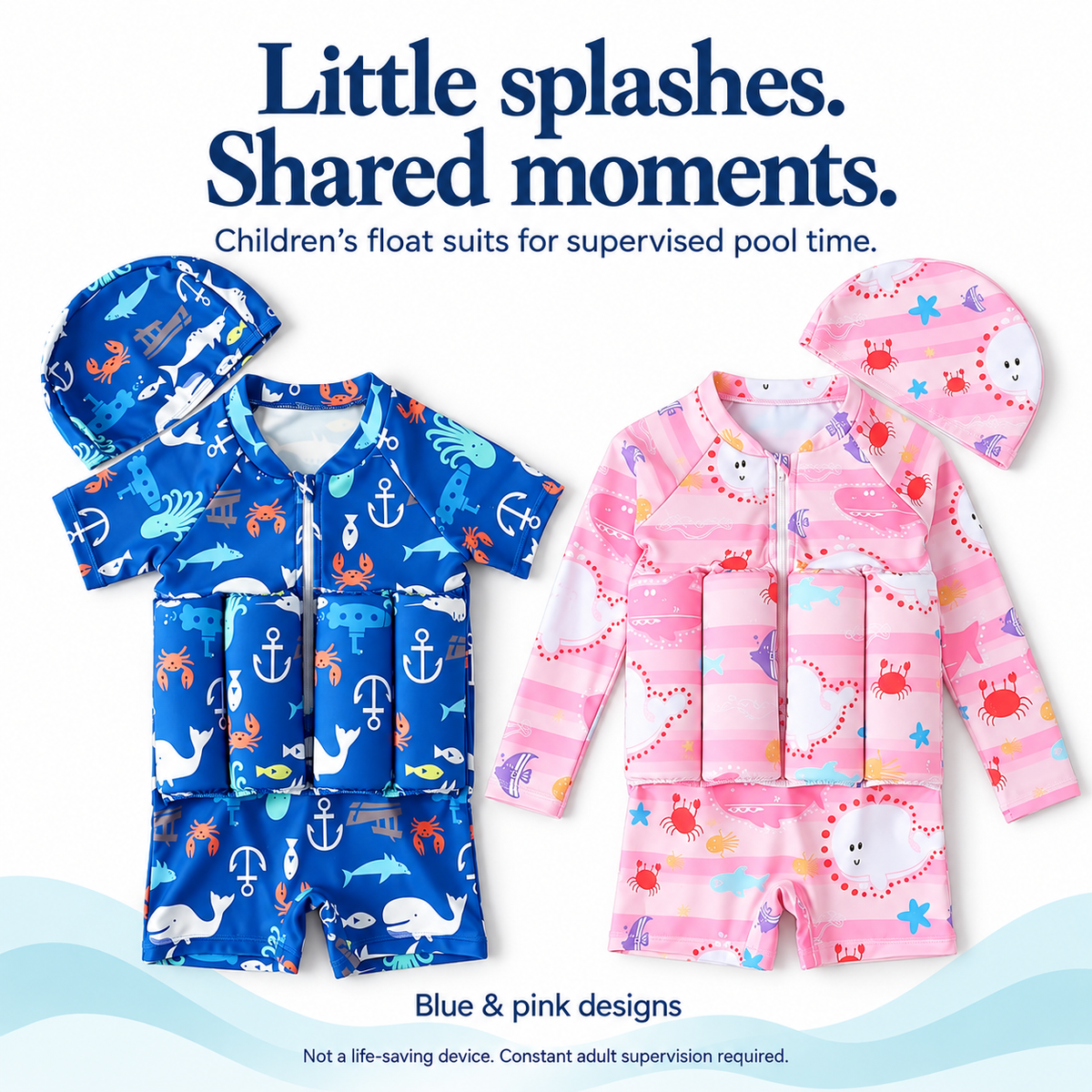 AquaJoy™ Kids Swim Float Suit