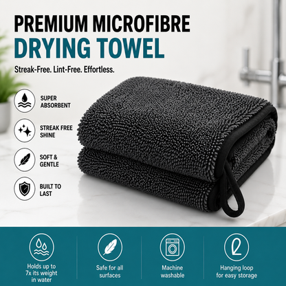 3-in-1 Miracle Drying Cloth X 3 Pcs