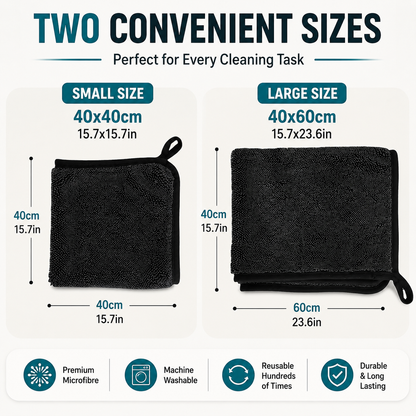 3-in-1 Miracle Drying Cloth X 3 Pcs