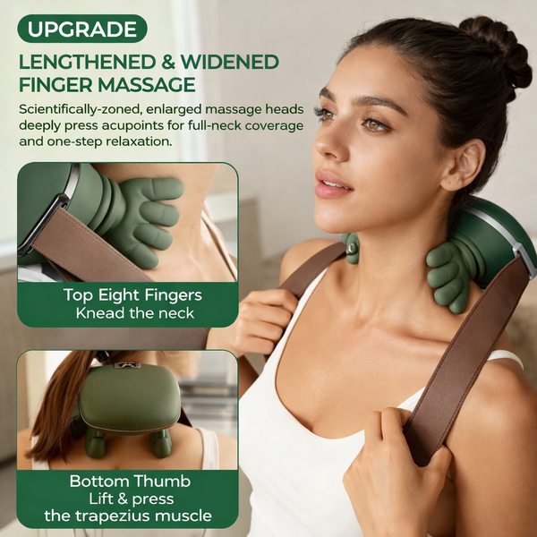 ComfortPulse Pro Neck Relief Massager