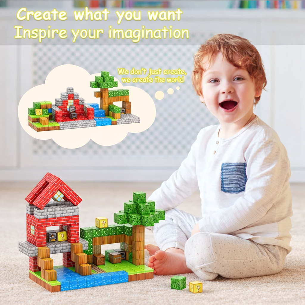 BuildiBlox Magnetic Builder Set