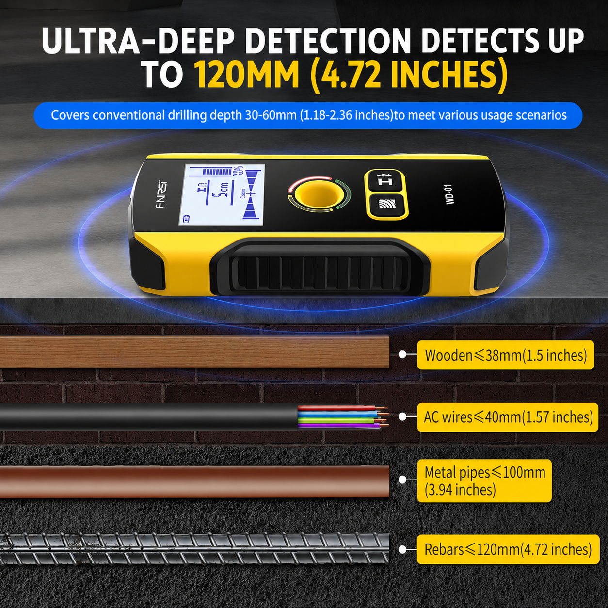 WallSafe Pro Detector Scanner