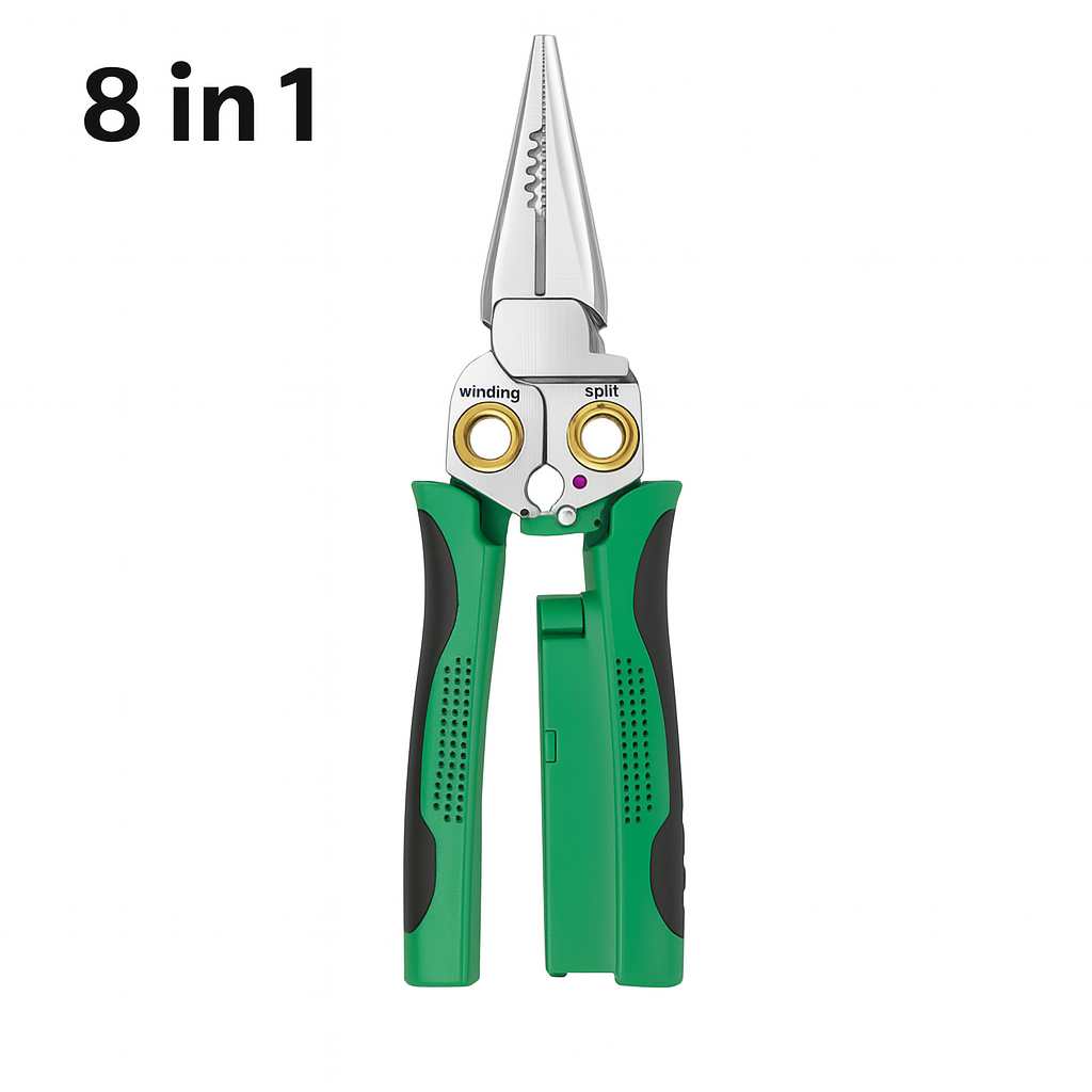 8-in-1 Pliers & Wire Stripper
