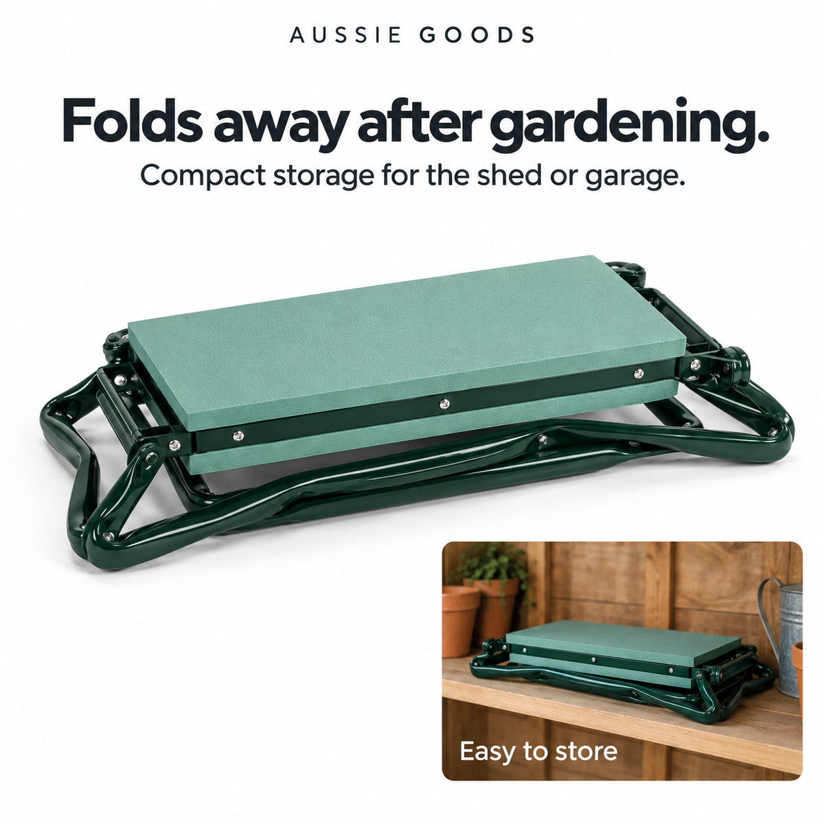 GardenEase™ 2-in-1 Kneeler & Seat