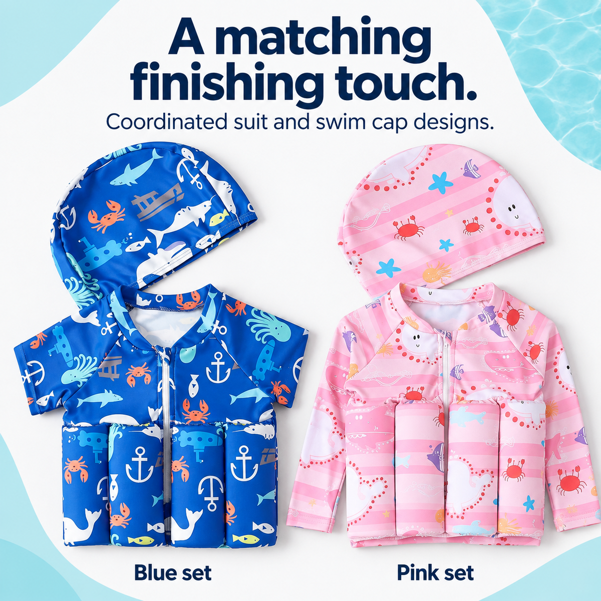 AquaJoy™ Kids Swim Float Suit