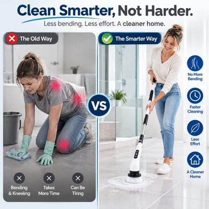ScrubEase™ Pro Spin Cleaner
