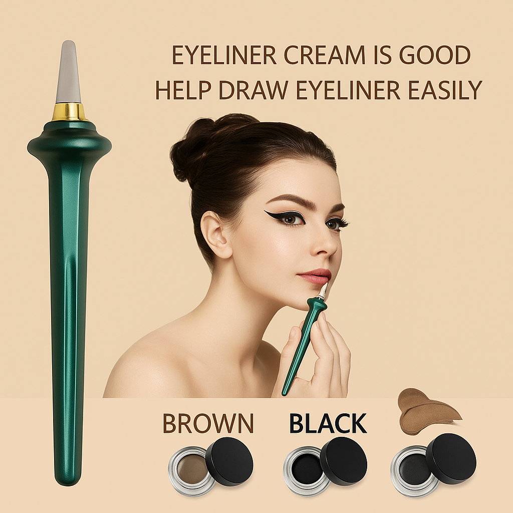 SilkLine Precision Silicone Eyeliner Brush