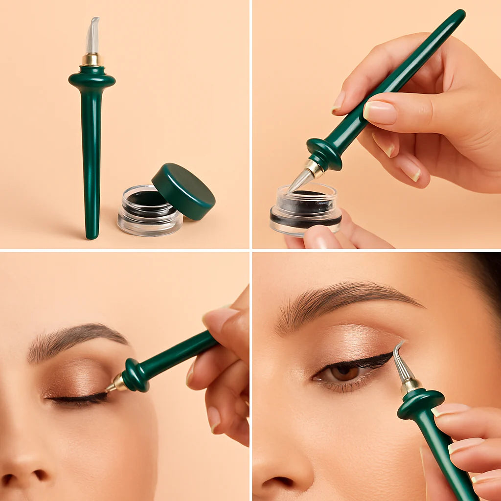 SilkLine Precision Silicone Eyeliner Brush