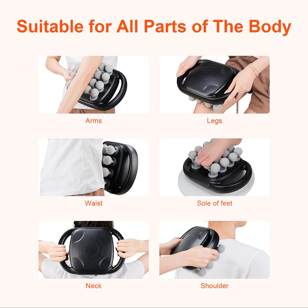 Deep Relief™ 16-Head Muscle Massage Gun