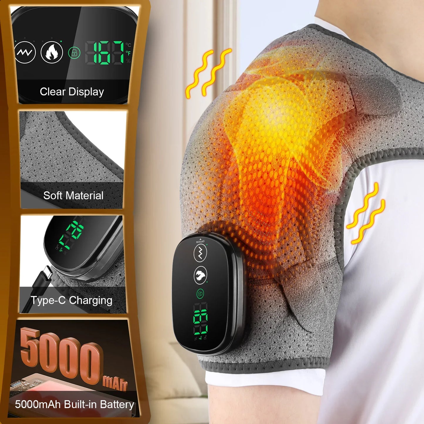 Instant Heat Relief for Shoulder Pain