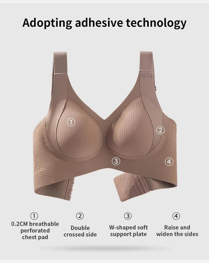 Women's Ribbed Push Up Bra