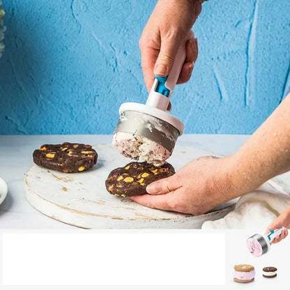 Sandwich style ice-cream scoop