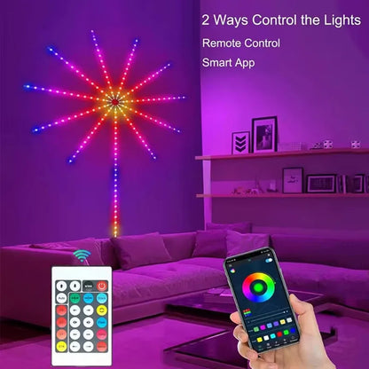 Music Sync Starburst Lights 🎶