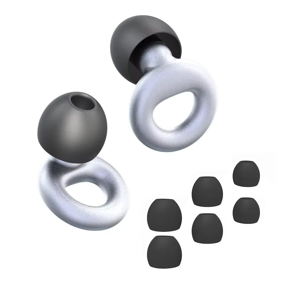 Silicone Noise-Canceling Earplugs