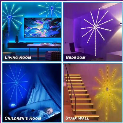 Music Sync Starburst Lights 🎶