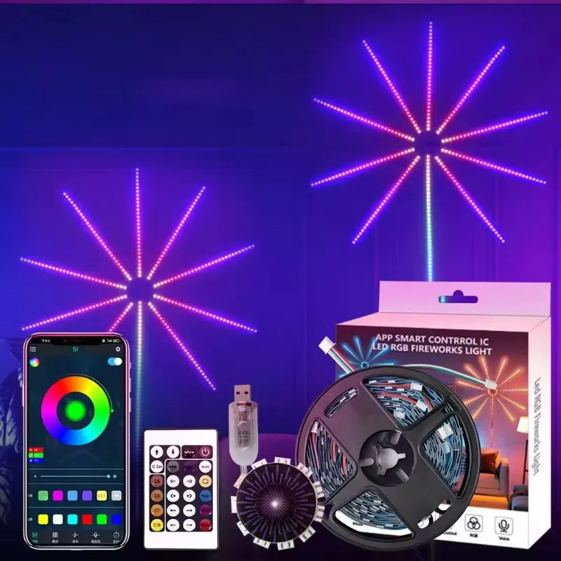 Music Sync Starburst Lights 🎶