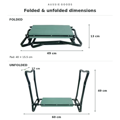 GardenEase™ 2-in-1 Kneeler & Seat