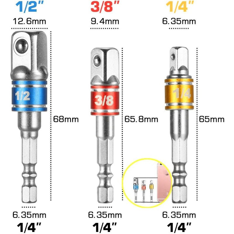 QuickFit Drill Socket Kit