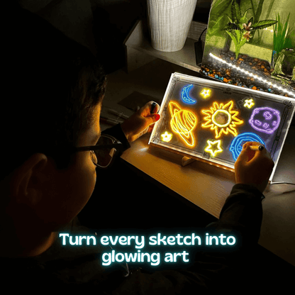 AussieGoods™ Kids Glow Art Board