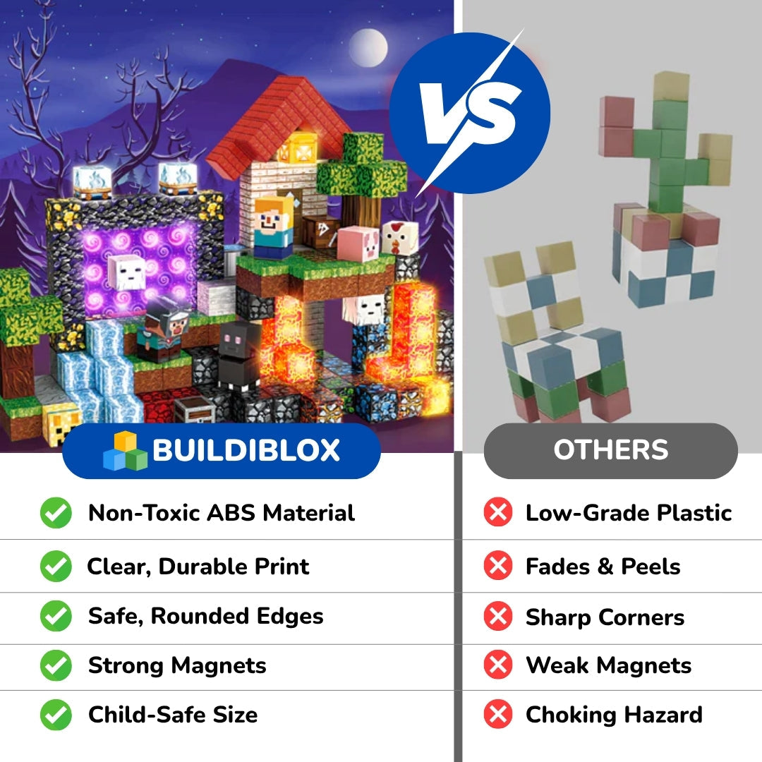 BuildiBlox Magnetic Builder Set