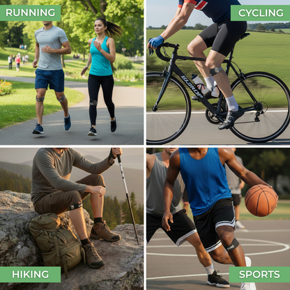 Active Knee Relief Strap Pair