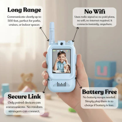Premium Video Walkie Talkie Pair