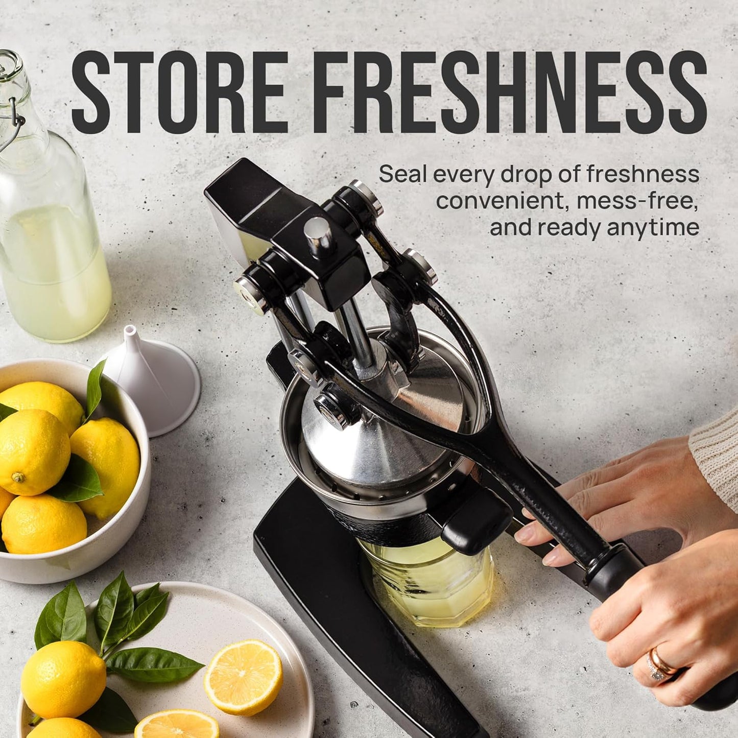 Heavy Duty Cast Iron Citrus Press