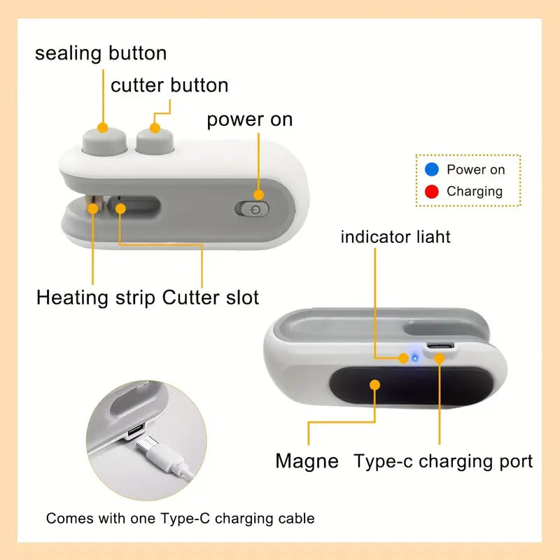 Rechargeable Bag Sealer